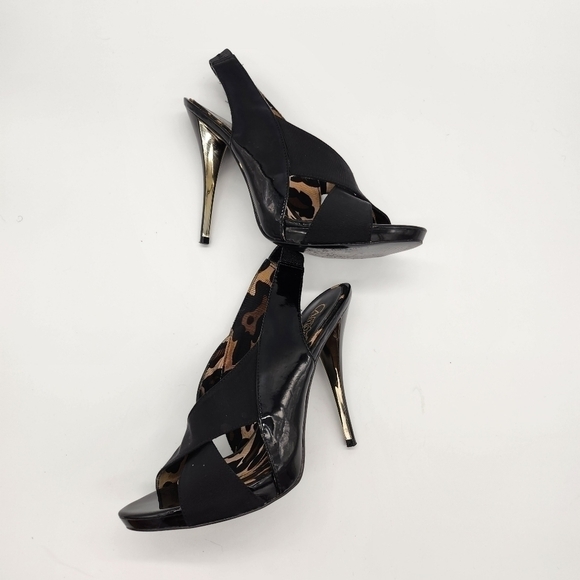 Carlos Santana Open-Toe Sandal Heels Size 8.5 Shoes - Picture 10 of 14